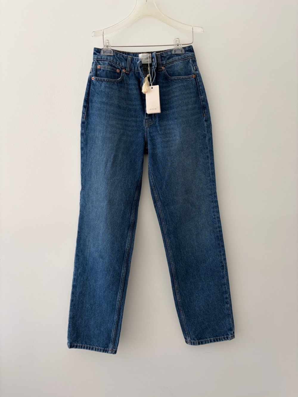 Doen Diana Jean Bleu D’Hier Wash Blue Jeans Size 26 NWT - Picture 2 of 7